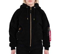 Alpha Industries Damen Alpha Industries Ma-1 Os Hooded Teddy Wmn Bomberjacke für Damen Bomberjacke (1er Pack)