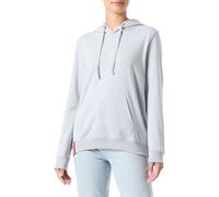 Hoodie ALPHA INDUSTRIES "New Basic Hoodie G Women", Damen, Gr. XS, grau (pastel grau), Obermaterial: 80% Baumwolle, 20% Polyester, regular fit, Sweatshirts Hoodie (18704168-XS) pastel grau