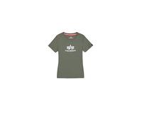 Alpha Industries - New Basic T-Shirt für Damen - Dark Olive XS