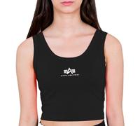 Alpha Industries Damen Basic Crop-Tank SL black XL