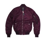 Alpha Industries Damen Bomberjacke MA-1 VF Light Bomber dark cherry S