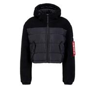 Alpha Industries Damen Bomberjacke Teddy Puffer black XL