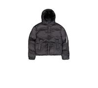 Alpha Industries Cloud Puffer Bomber Winterjacke Größe XS Grau