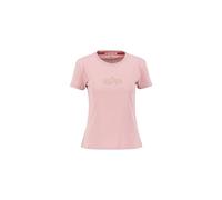 Alpha Industries Damen Crystal T, Silver Pink, L