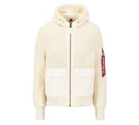 Bomberjacke ALPHA INDUSTRIES "ALPHA Women - Bomber & Flight Jackets" Gr. S, weiß (off white) Damen Jacken Übergangsjacken (78286516-S)