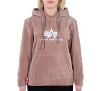 Alpha Industries Damen Hoodie Basic Polar Fleece Wmn mauve S