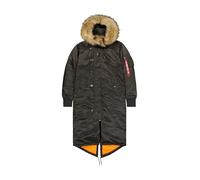 ALPHA INDUSTRIES Damen Long Fishtail Polarjacke (1er Pack)