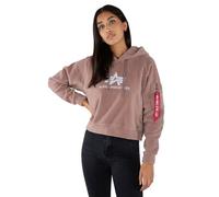 Alpha Industries Damen Polar Fleece Hoodie OS Wmn mauve XS