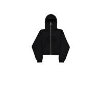Alpha Industries Rhinestone World Zip Hoodie Größe S Schwarz