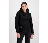 Alpha Industries - Teddy Hoody Hoodie für Frauen - Größe S - Schwarz