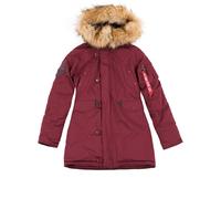 Alpha Industries Damen Winterjacke Explorer burgundy S