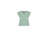 Alpha Industries Damen World Slim T-Shirt, Frost Green, S