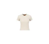 Alpha Industries Damen X-Fit Rib T wmn T-Shirt, 300-Vintage weiß, Medium