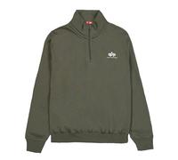 Half Zip Small Logo Sweatshirt M