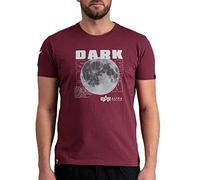 Alpha Industries Dark Side T-Shirt T-Shirt für Herren Burgundy