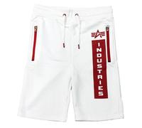 Alpha Industries Defense Short white/red S
