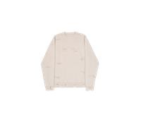 Alpha Industries Distressed Logo Sweatshirt Größe 2XL Beige
