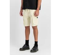 Alpha Industries Division Shorts Größe S Knochenweiß