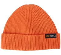 Alpha Industries Dockers Beanie Klassiches Unisex Beanie Alpha Orange