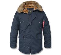 Alpha Industries Explorer N3B Winterparka (Sale) repl.-blue, Größe S, Herren, Synthetik