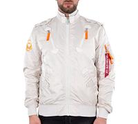 Alpha Industries Falcon II Bomberjacke für Herren Jet Stream White