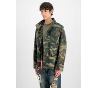 Alpha Industries Studio M-65 Camo Field Jacket Größe 2XL Woodland Camouflage