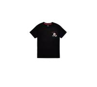 Alpha Industries Flying Buzz Small Logo T-Shirt Größe S Schwarz