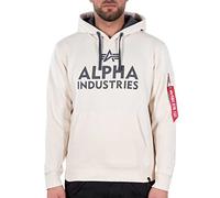Alpha Industries Foam Print Hoody Kapuzensweat für Herren Jet Stream White