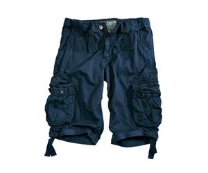 Alpha Industries Freizeithose Jet (Baumwolle) kurz dunkelblau Herren, Größe 29