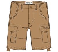 Alpha Industries Freizeithose Jet (Baumwolle) kurz khakibraun Herren, Größe 30