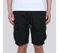 Alpha Industries Freizeithose Ripstop Jogger Short kurz schwarz Herren, Größe L