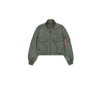 Alpha Industries G-8 WEP 1973 Vintage Fliegerjacke Größe L Olivgrün