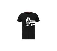 Alpha Industries Half Logo Foam T T-Shirt für Herren Black
