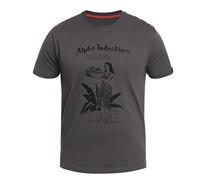 Alpha Industries -Hawaii T-Shirt - Vintage Grey 3XL
