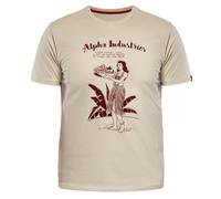 Alpha Industries - Hawaii T-Shirt - Vintage White 3XL