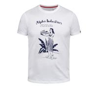 Alpha Industries - Hawaii T-Shirt - White S
