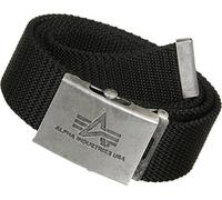 Alpha Industries Gürtel Heavy Duty Belt schwarz, Textil