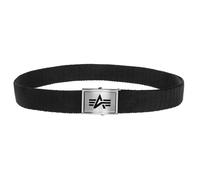 Alpha Industries - Heavy Duty Belt Logo - Gürtel - Black universell