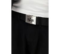 Alpha Industries - Heavy Duty Belt Logo - Gürtel - Black universell
