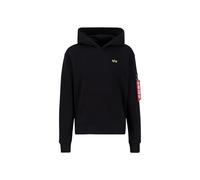 Alpha Industries Herren 3D Small Logo Hoody, Black, L
