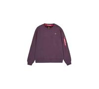 Alpha Industries Herren 3D Small Logo Sweater, Plum, L