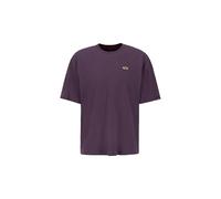 Alpha Industries Herren 3D Small Logo T, Plum, L