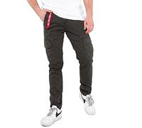 Alpha Industries Herren Agent Pant Freizeithose Für Hose, Greyblack, 30 EU
