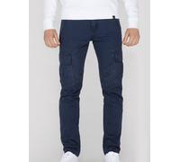 Alpha Industries Herren Agent Slim Cargo-Hose in Dunkelblau 28 (Größe)