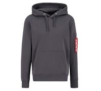 Alpha Industries Air Force Hoodie Größe M Grau