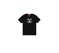 Alpha Industries Herren Alpha Airborn T-Shirt, Black, XS