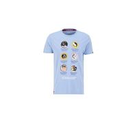 Alpha Industries Herren Alpha Industries Apollo Mission T-Shirt für Herren T-Shirt (1er Pack)