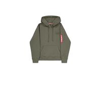 Alpha Industries Herren Alpha Industries Back Print Hoody Neon Print Kapuzensweat für Herren Kapuzenpullover (1er Pack)