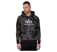 Alpha Industries Herren Alpha Industries Basic Hoody Camo Kapuzensweat für Herren Kapuzenpullover (1er Pack)