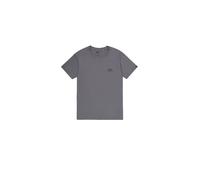 Alpha Industries T-Shirt mit Label-Details Modell 'BASIC' in Anthrazit, Größe L